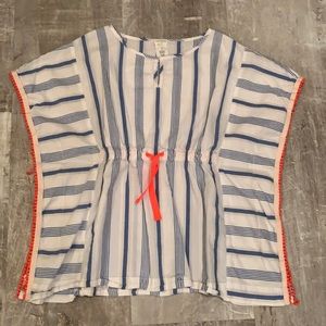 Crewcuts Girls beach cover-up top Size 8